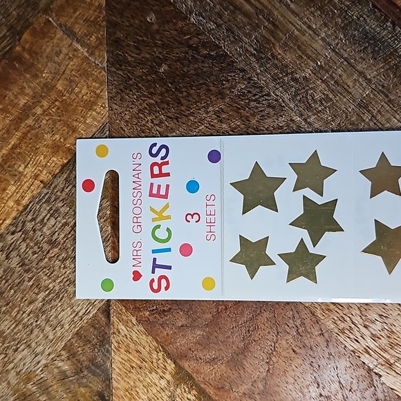 Mrs. Grossman's star stickers sticker sheets sealed - Picture 3 of 8